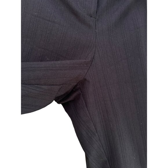 Elevenses Women's 30 inches waist / Size 2 Black High-Waisted Tie-Front Pants - Picture 7 of 10